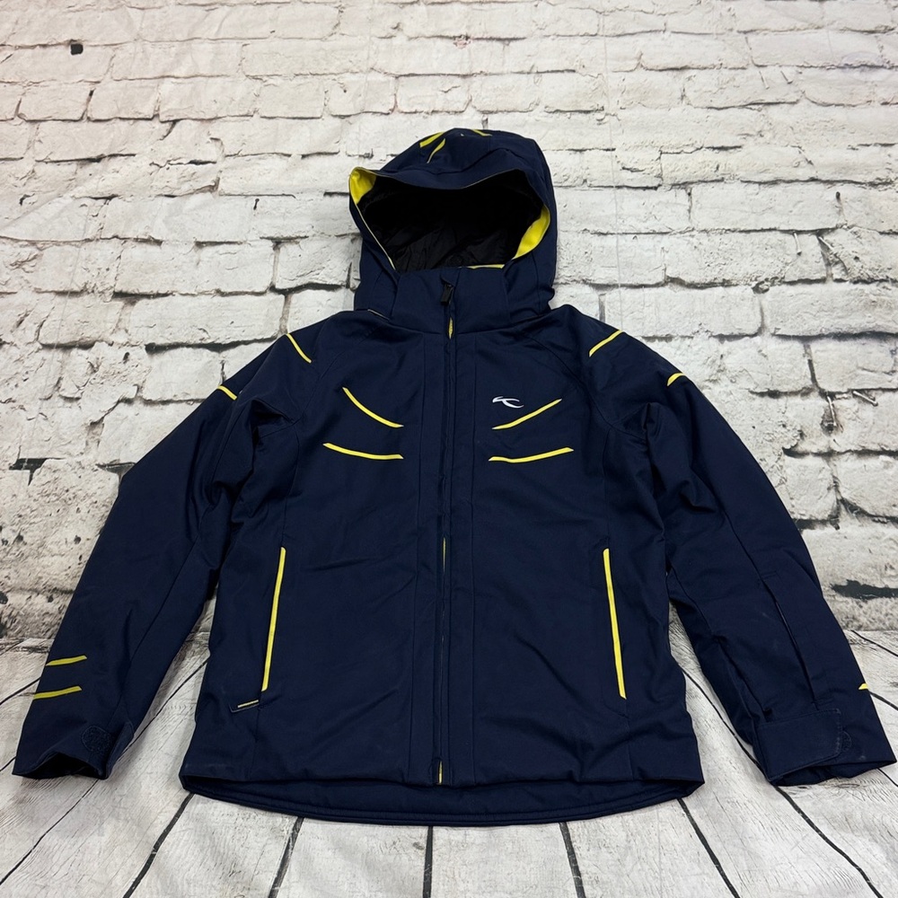 Kids KJUS Ski Jacket Hooded Coat Size 140 (US Boys Sizes 10-12)